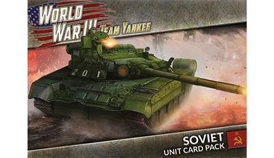 World War III Team Yankee - WWIII: Soviet Unit Card Pack (54 cards)