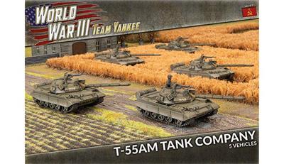 World War III Team Yankee - T-55AM Tank Company (5 Plastiktankar)