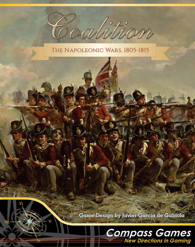 COALITION! Napoleonic Wars 1805-1815 - Brädspel för 2-6 spelare