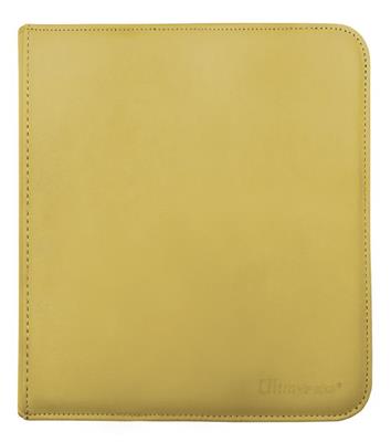 UP - 12-Pocket Zippered PRO-Binder - Yellow