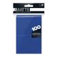 UP - Standard Deck Protector - PRO-Matte Blue (100 Sleeves)