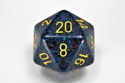 Chessex Speckled 34mm 20-Sided Dice - Twilight