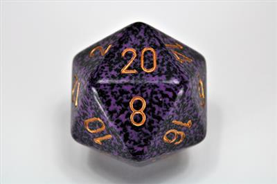 Chessex Speckled 34mm 20-Sided Dice - Hurricane