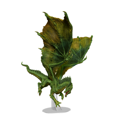 D&D Icons of the Realms Miniatures: Adult Green Dragon