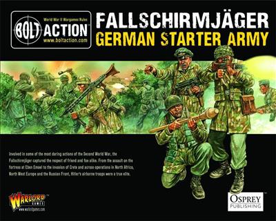 Bolt Action - Fallschirmjager Starter Army - EN