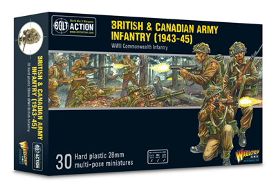 Bolt Action - British & Canadian Army infantry (1943-45) - EN