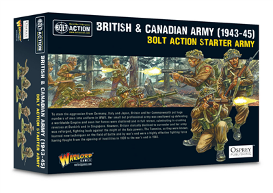 Bolt Action - British & Canadian Army (1943-45) starter army - EN