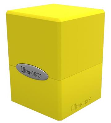 UP - Deck Box - Satin Cube - Lemon Yellow