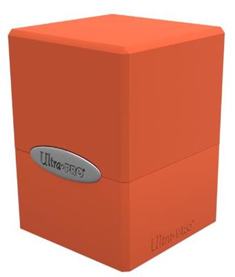 UP - Deck Box - Satin Cube - Pumpkin Orange