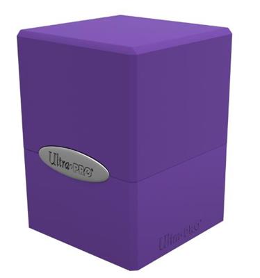 UP - Deck Box - Satin Cube - Royal Purple