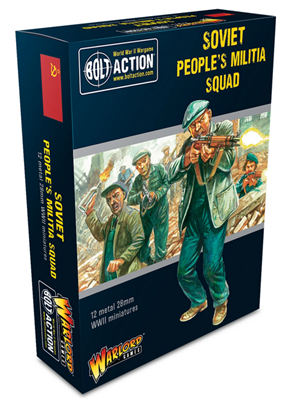 Bolt Action - Sovjetiska Folk Militia Squad - EN