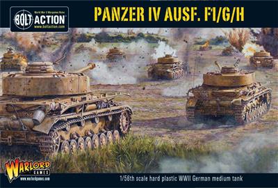 Bolt Action - Panzer IV Ausf. F1/G/H Medeltank