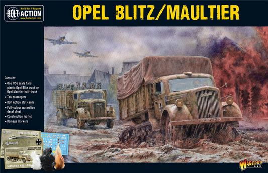 Bolt Action Opel Blitz/Maultier Modellset