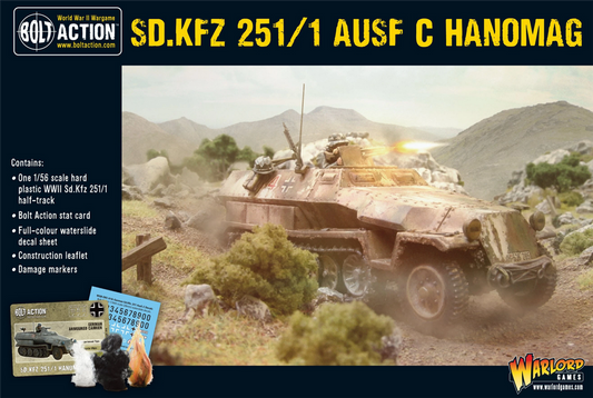 Bolt Action - Sd.Kfz 251/1 Ausf C Hanomag