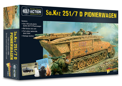 Sd.Kfz 251 D Pionierwagen - Bolt Action