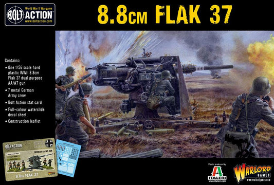 Bolt Action - Flak 37 8.8cm - Modellbyggsats