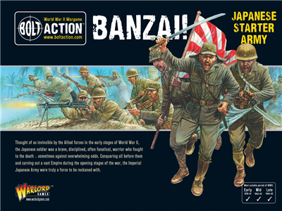 Bolt Action - Banzai! Japanese Starter Army - EN