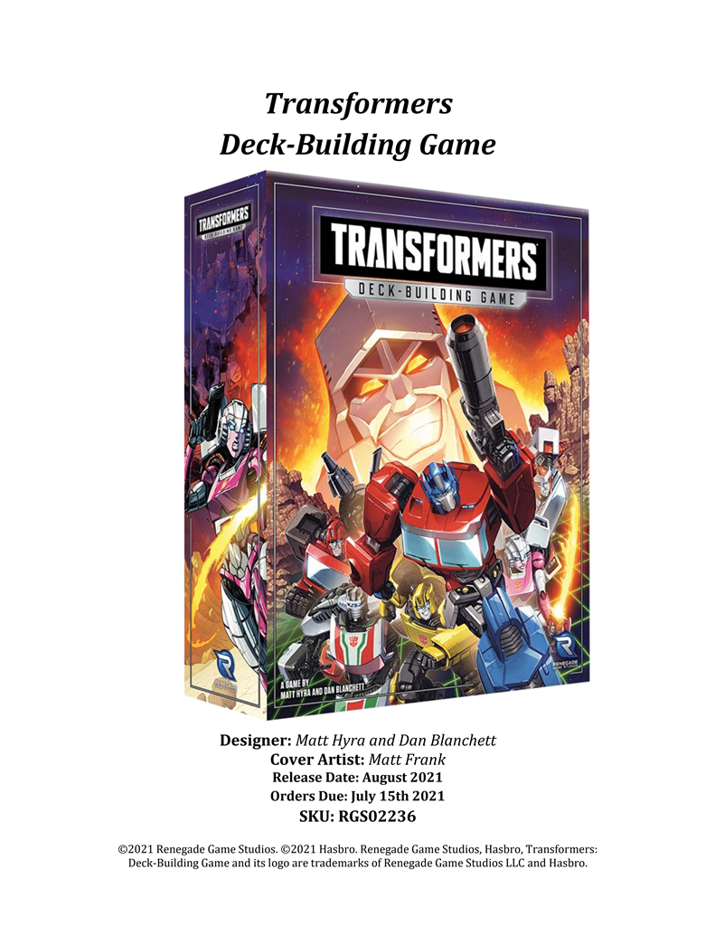 Transformers Deck-Building Game