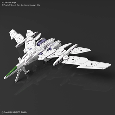 GunPla - 30MM - EXTENDED ARMAMENT VEHICLE AIR FIGHTER Ver. (White) 1/144