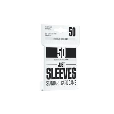 Just Sleeves - Standard Kortspel Black (50 Sleeves)