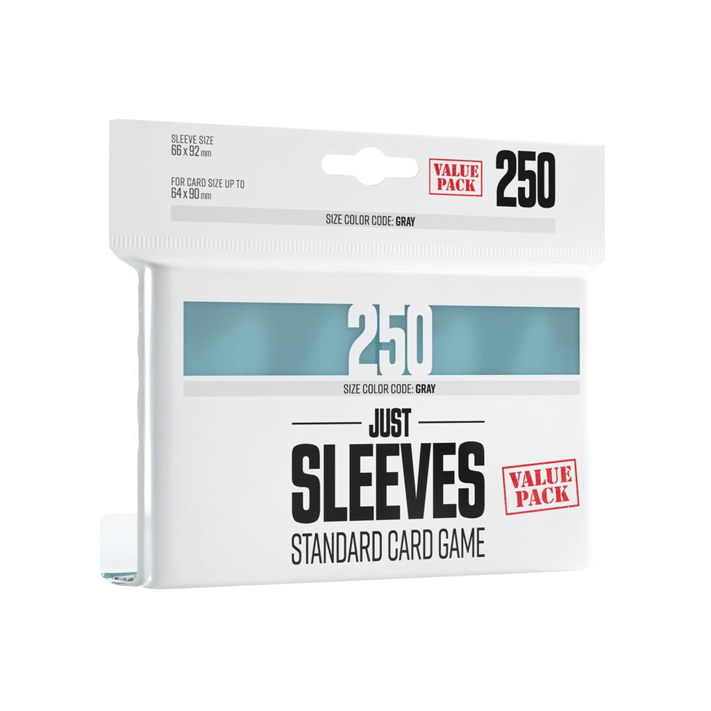 Just Sleeves - Value Pack Clear (250 Sleeves)