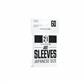 Just Sleeves - Japanese Size Black (60 Sleeves)