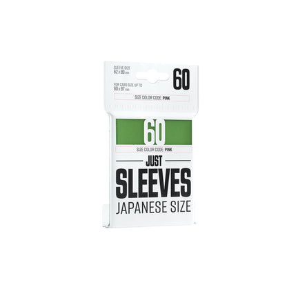 Just Sleeves - Japansk Storlek Grön (60 Sleeves)