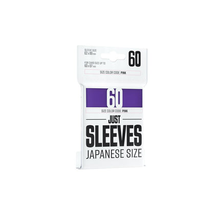 Just Sleeves - Japansk Storlek Lila (60 Sleever)