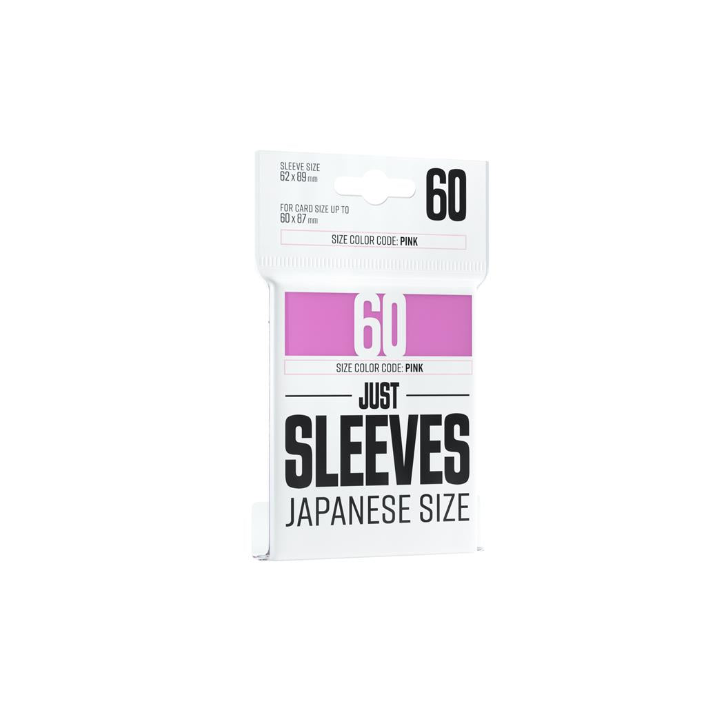 Just Sleeves - Japansk Storlek Rosa (60 Fickor)