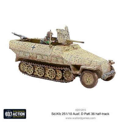 Bolt Action - Sd.Kfz 251/10 ausf D (37mm PaK) Halvbandvagn