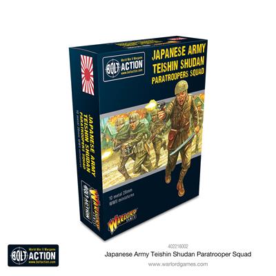 Bolt Action - Japanese Teishin Shudan Paratrooper Squad - EN