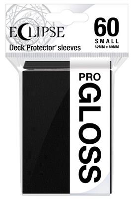 UP - Small Sleeves - Gloss Eclipse - Jet Black (60 Sleeves)