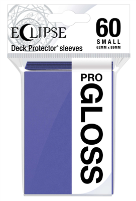 UP - Small Sleeves - Gloss Eclipse - Royal Purple (60 Sleeves)