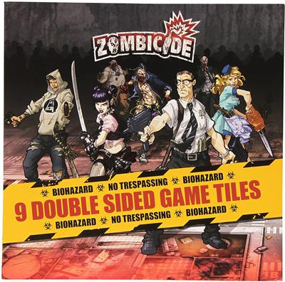 Zombicide: 9 Double Sided Game Tiles - EN