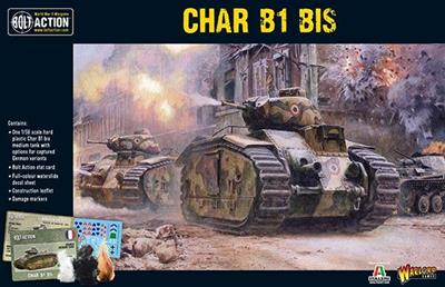 Bolt Action - Char B1 bis (plastic boxset) - EN