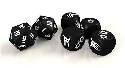 Achtung! Cthulhu 2d20: Black Sun Dice Set