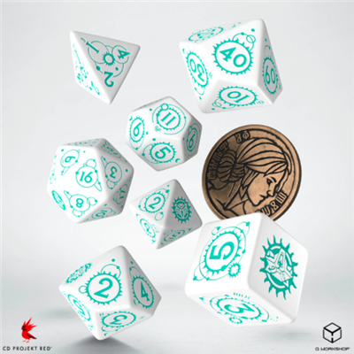 The Witcher Dice Set - Ciri - The Law of Surprise