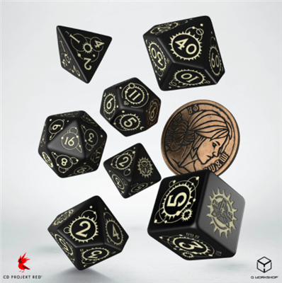 The Witcher Dice Set - Ciri - The Zireael