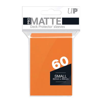 UP - Small Sleeves - Pro-Matte - Orange (60 Sleeves)