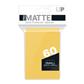 UP - Small Sleeves - Pro-Matte - Yellow (60 Sleeves)