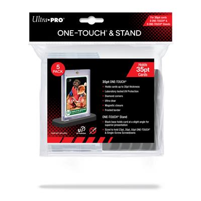 UP - 35PT UV ONE-TOUCH & Stands 5-pack