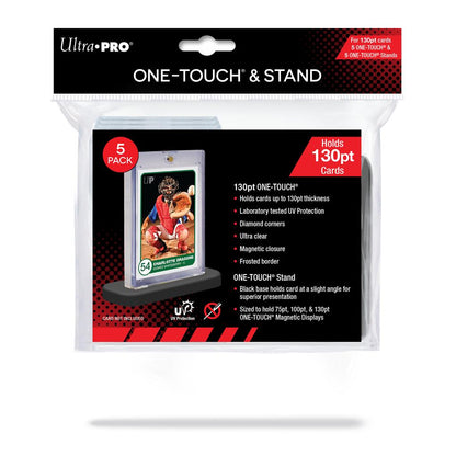 UP - 130PT UV ONE-TOUCH & Stands 5-pack