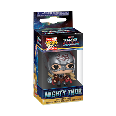 Funko POP Nyckelring: Thor L&T - Mighty Thor