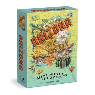 Arizona Mini Shaped Pussel 100pcs - EN