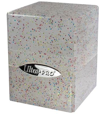 UP - Satin Cube - Glitter Clear