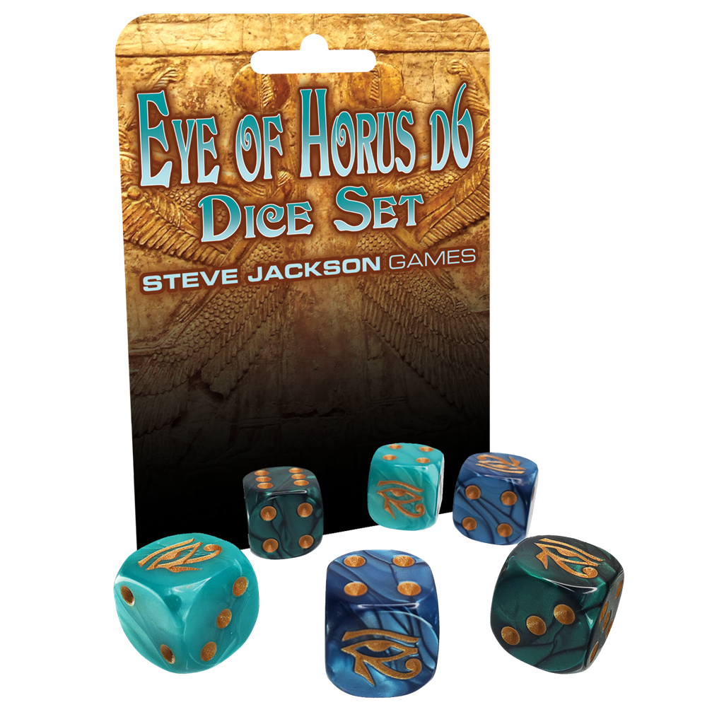 Eye of Horus d6 Dice Set