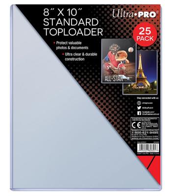 UP - 8" x 10" Toploader 25ct