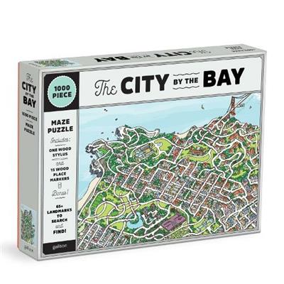 The City By the Bay 1000 Piece Maze Pussel