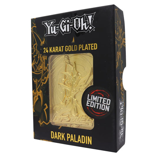 Yu-Gi-Oh! Limited Edition 24K Gold Plated Collectible - Dark Paladin