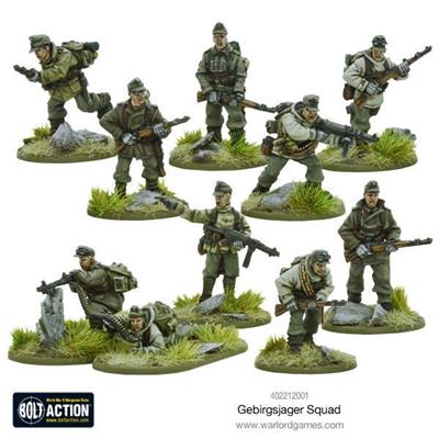 Bolt Action - Gebirgsjäger Squad - Elite Mountain Infantry